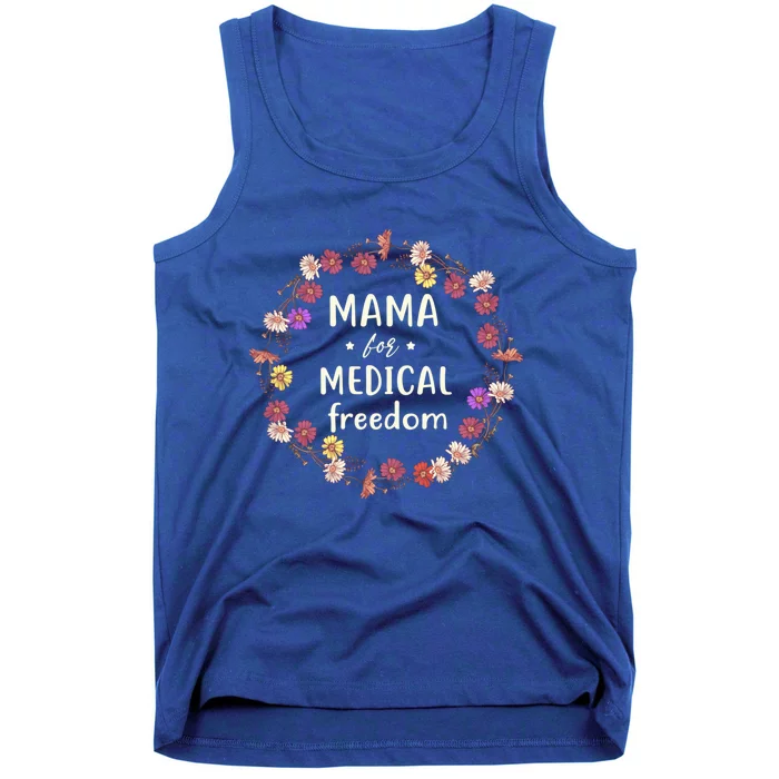 Mama For Medical Freedom Hippie Mom Holistic Mama Gift Tank Top