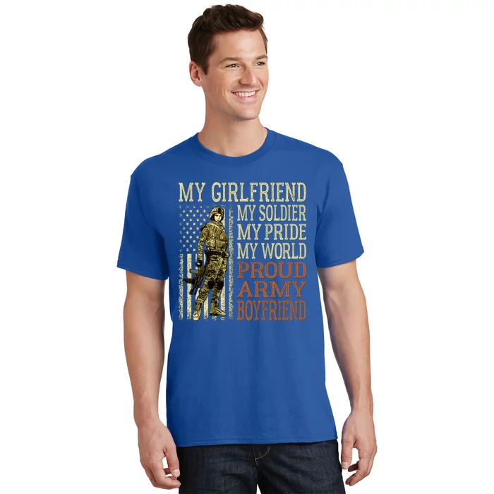 My Friend My Soldier Hero Proud Army Friend Military Cute Gift T-Shirt