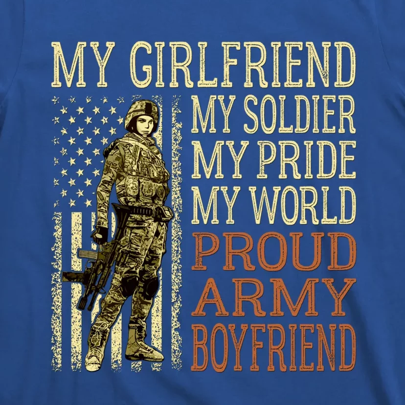 My Friend My Soldier Hero Proud Army Friend Military Cute Gift T-Shirt