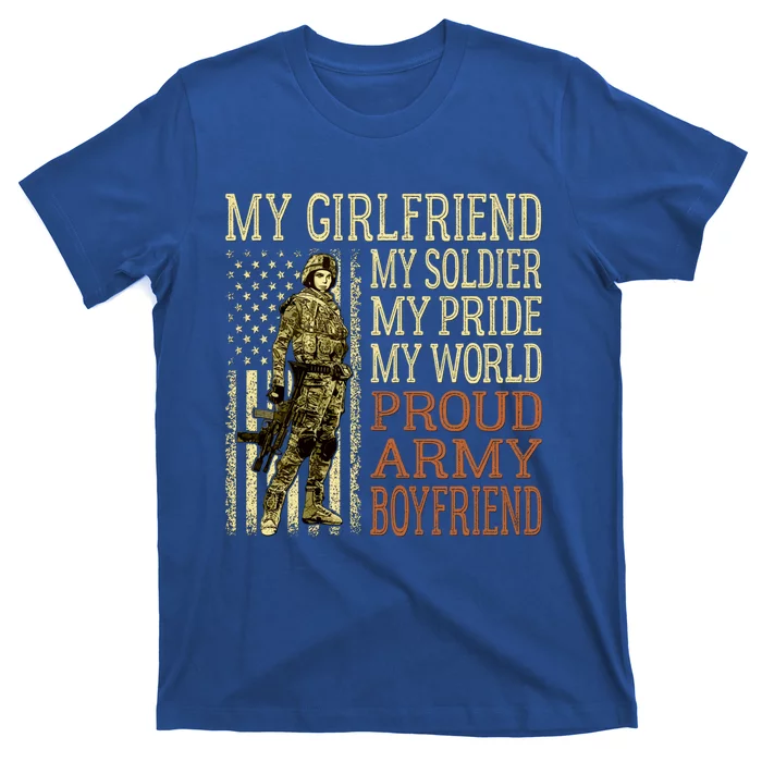 My Friend My Soldier Hero Proud Army Friend Military Cute Gift T-Shirt