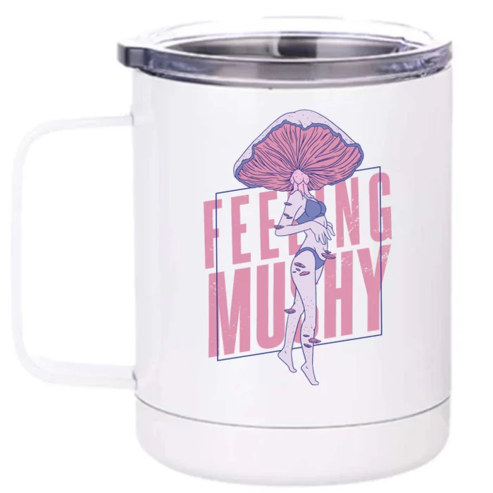 Mushroom Female Front & Back 12oz Stainless Steel Tumbler Cup