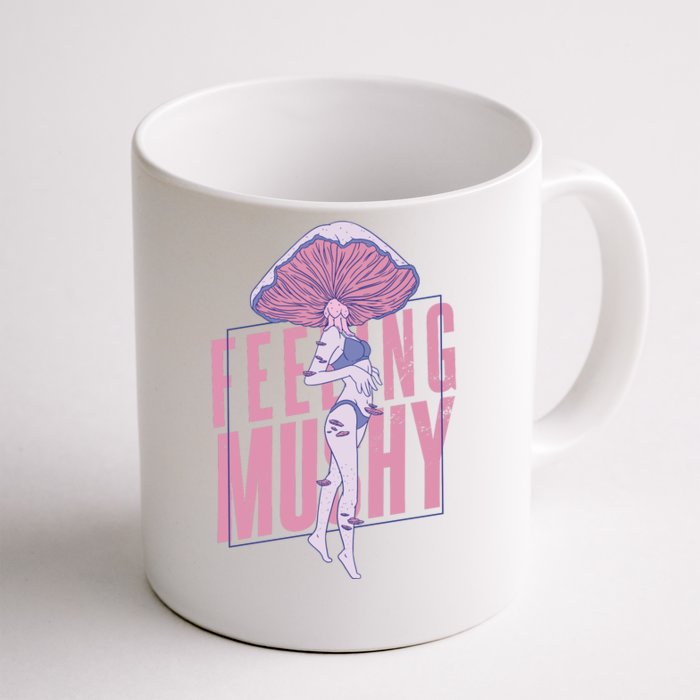 Mushroom Female Front & Back Coffee Mug