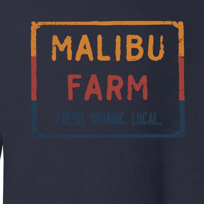 Malibu Farm Miami Beach Fresh Organic Local Toddler Sweatshirt