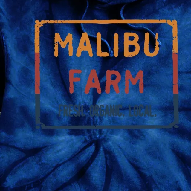 Malibu Farm Miami Beach Fresh Organic Local Tie Dye Hoodie