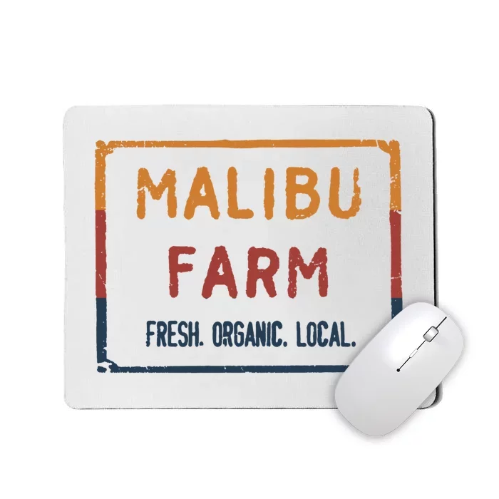 Malibu Farm Miami Beach Fresh Organic Local Mousepad