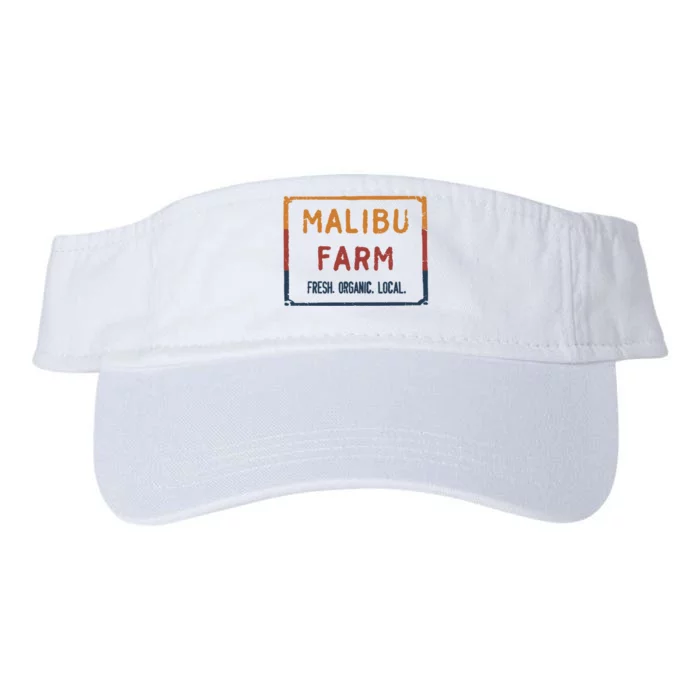 Malibu Farm Miami Beach Fresh Organic Local Valucap Bio-Washed Visor