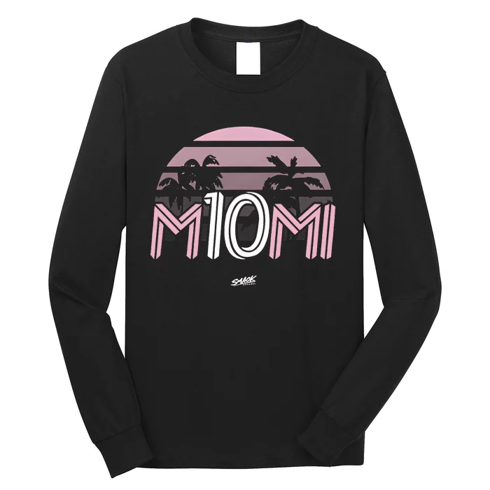 M10mi For Miami Soccer Fan Long Sleeve Shirt