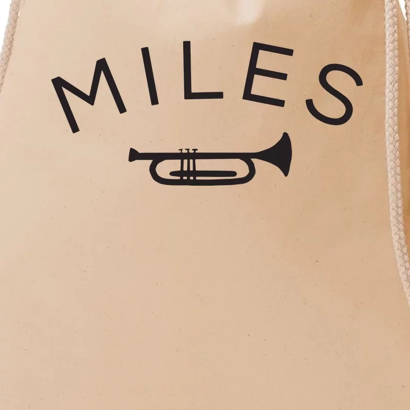 Miles Funny Drawstring Bag