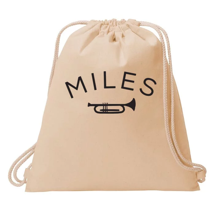 Miles Funny Drawstring Bag