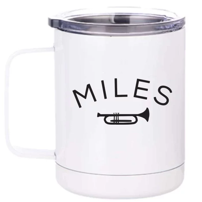 Miles Funny Front & Back 12oz Stainless Steel Tumbler Cup