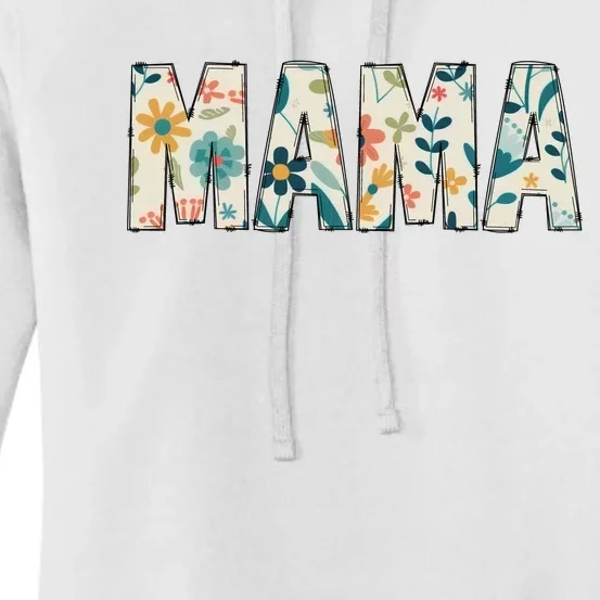 Mama Floral Women's Pullover Hoodie