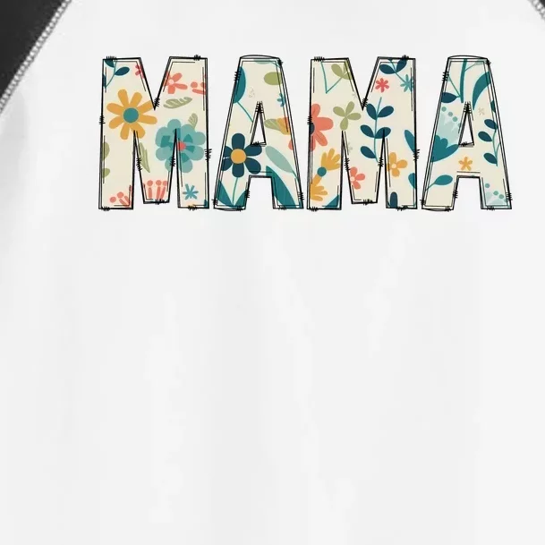 Mama Floral Toddler Fine Jersey T-Shirt