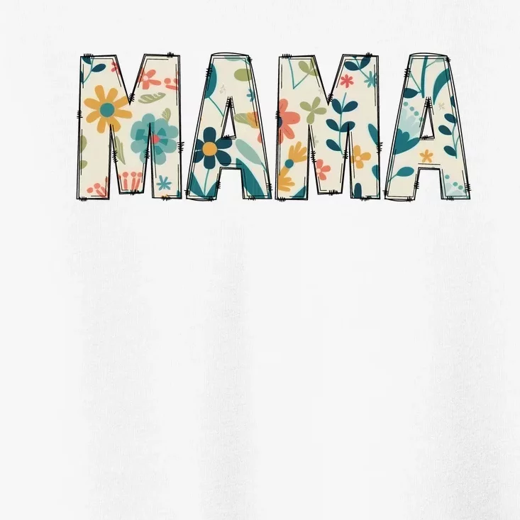 Mama Floral Toddler T-Shirt