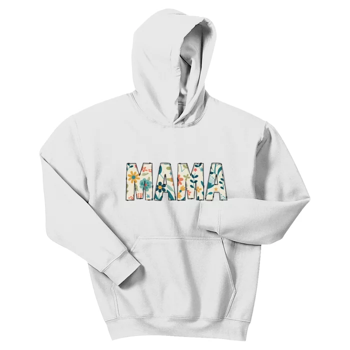 Mama Floral Kids Hoodie