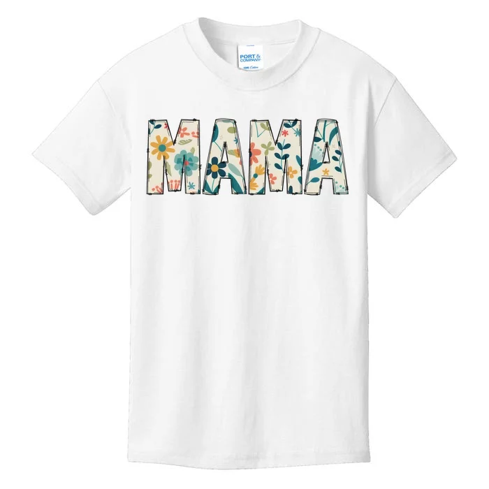 Mama Floral Kids T-Shirt