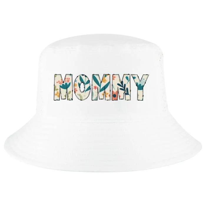 Mommy Floral Cool Comfort Performance Bucket Hat