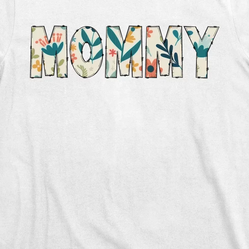 Mommy Floral T-Shirt