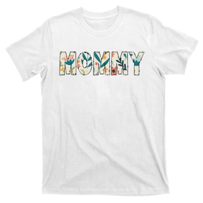 Mommy Floral T-Shirt