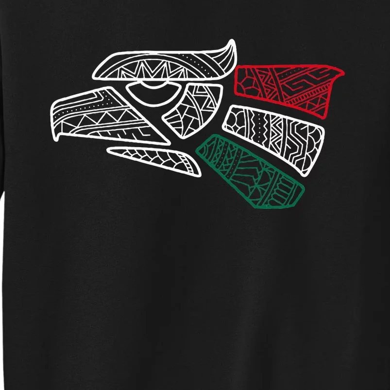 Mexico Flag Mexican Eagle Aztec Style Hecho En Mexico Sweatshirt