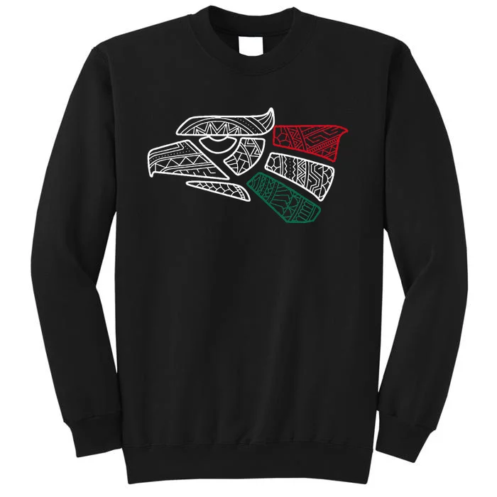 Mexico Flag Mexican Eagle Aztec Style Hecho En Mexico Sweatshirt