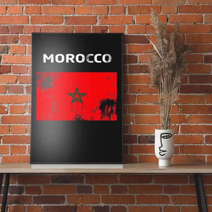 Morocco Flag Poster