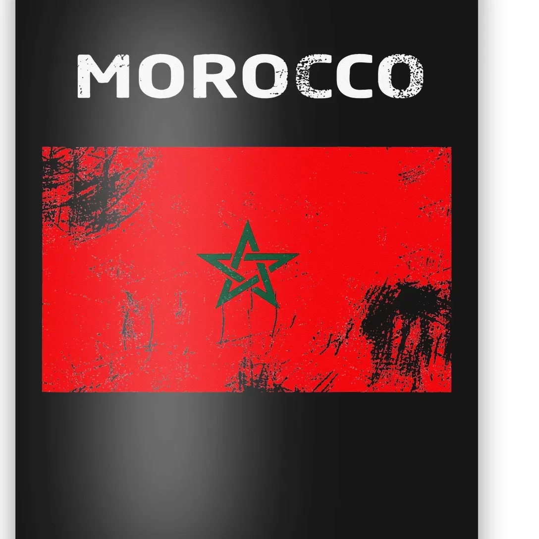 Morocco Flag Poster