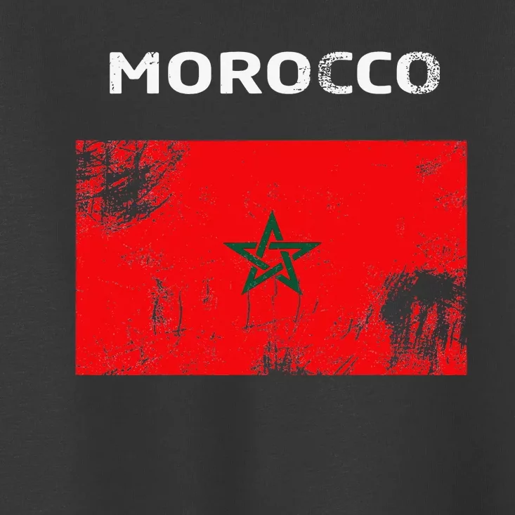 Morocco Flag Toddler T-Shirt