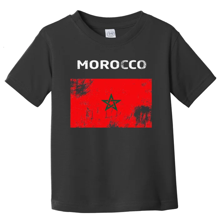 Morocco Flag Toddler T-Shirt