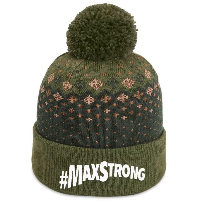 Maxstrong Freeman The Baniff Cuffed Pom Beanie