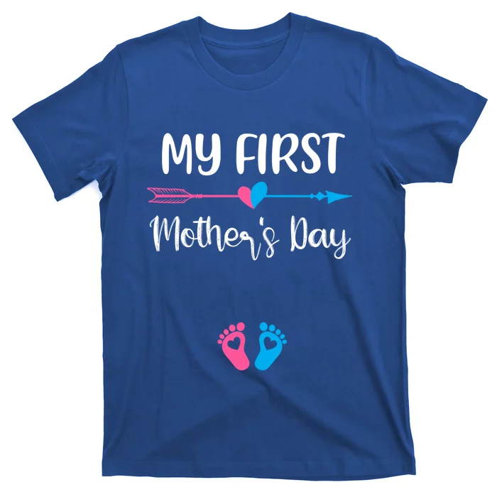 My First Mothers Day Pregnancy Announcegift Mom To Be Gift T-Shirt