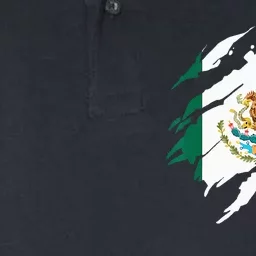 Mexican Flag Mexico Softstyle Adult Sport Polo