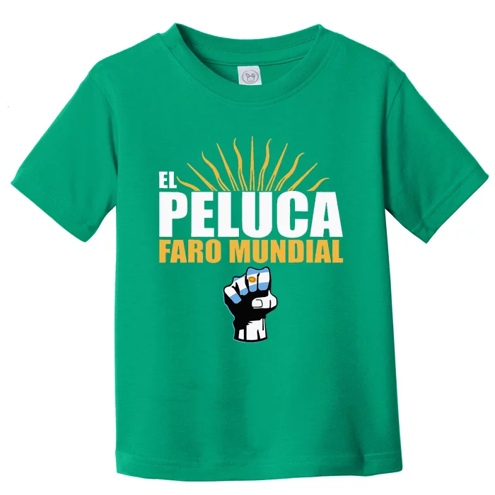 Milei Faro Mundial Presidente Argentina Libertad Argentinian Toddler T-Shirt