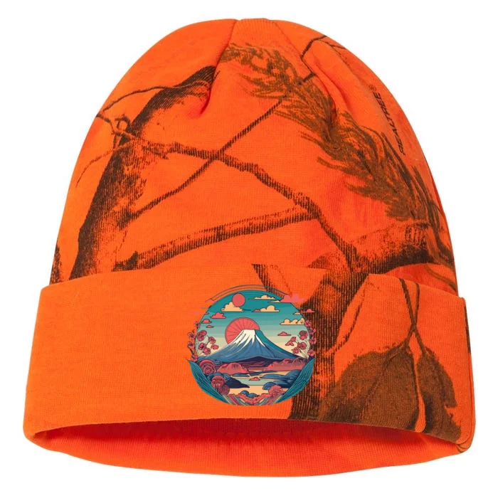 Mount Fuji Majesty Kati - 12in Camo Beanie