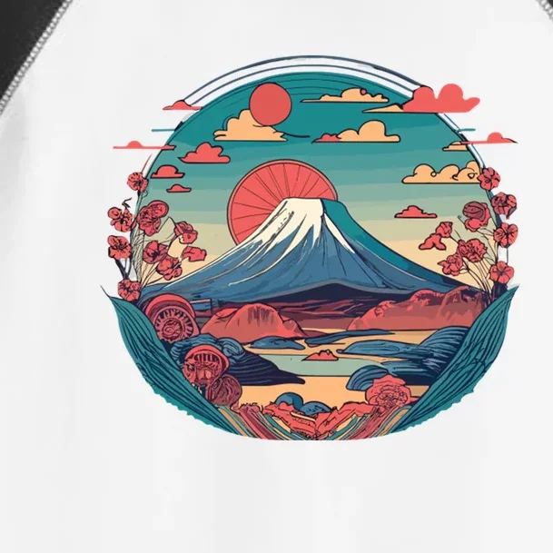 Mount Fuji Majesty Toddler Fine Jersey T-Shirt