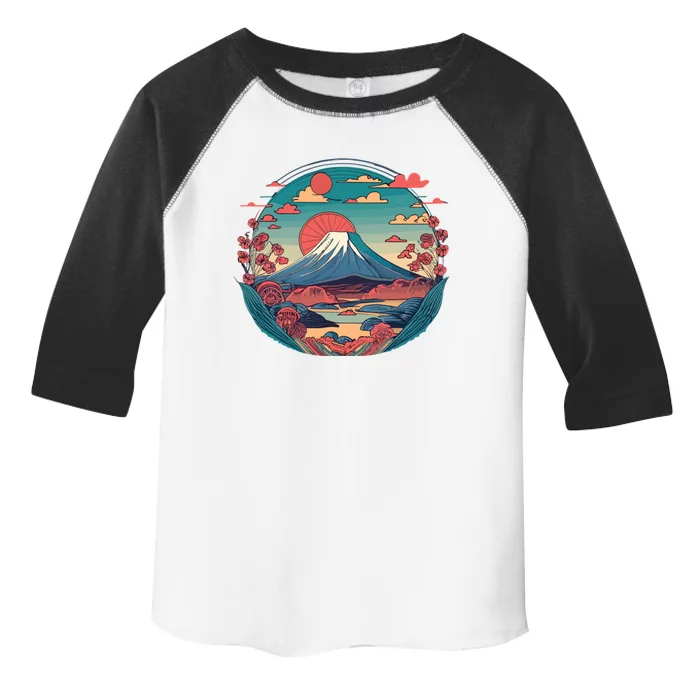 Mount Fuji Majesty Toddler Fine Jersey T-Shirt