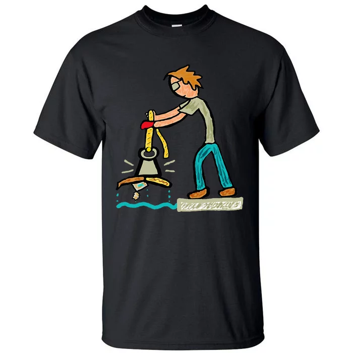 Magnet Fishing Tall T-Shirt