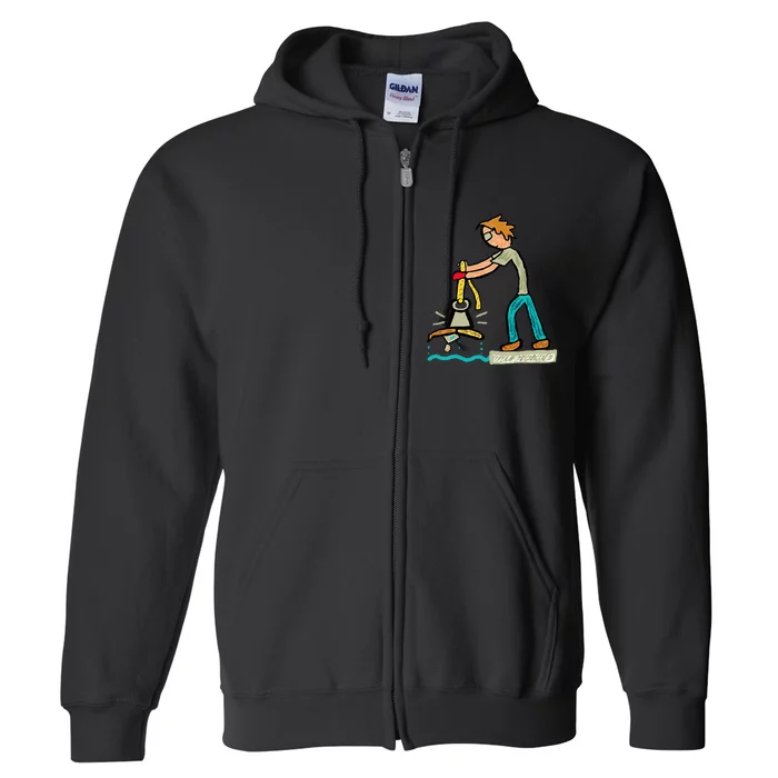 Magnet Fishing Full Zip Hoodie