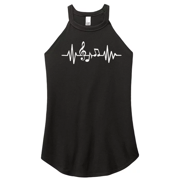 Music Frequency Women’s Perfect Tri Rocker Tank