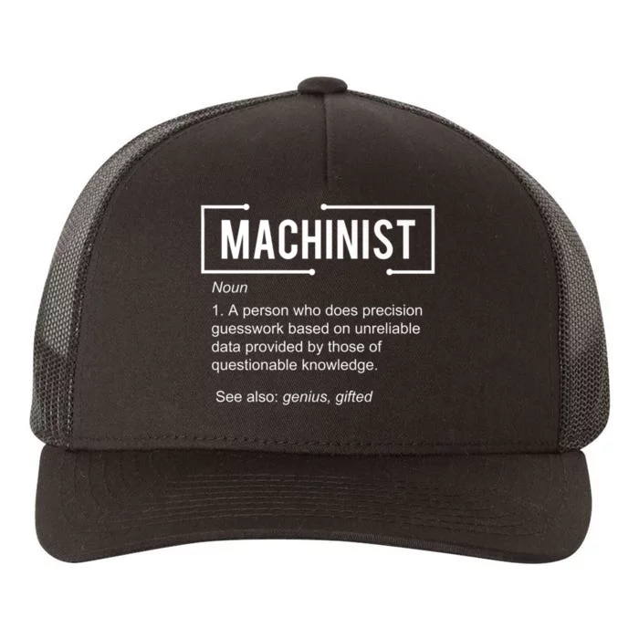 Machinist For Menfunny Machinist Premium Yupoong Adult 5-Panel Trucker Hat