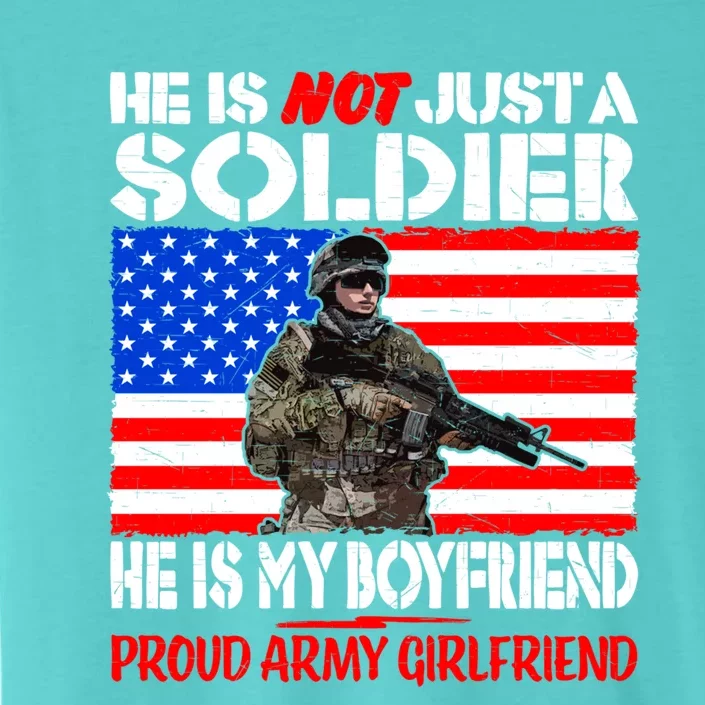 My Friend My Soldier Proud Army Friend Military Lover Gift ChromaSoft Performance T-Shirt