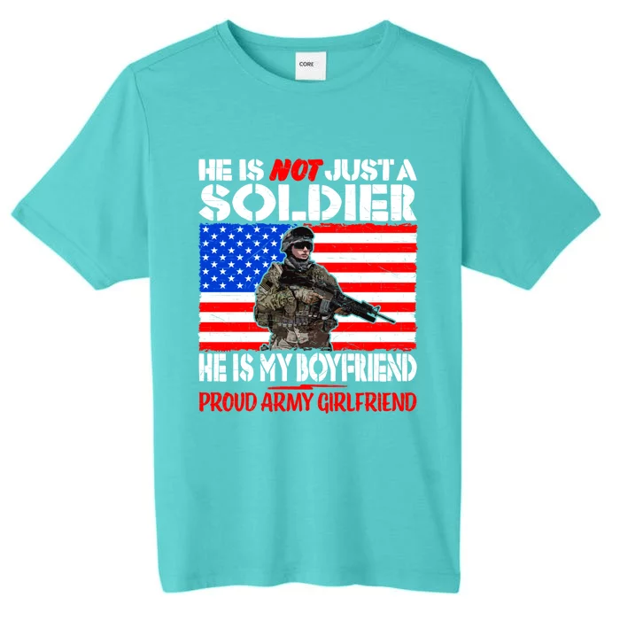 My Friend My Soldier Proud Army Friend Military Lover Gift ChromaSoft Performance T-Shirt