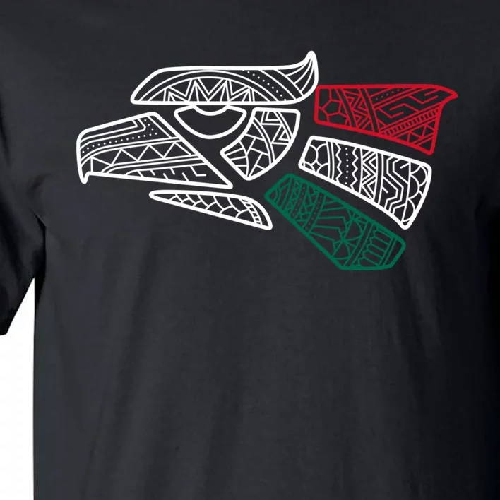 Mexico Flag Mexican Eagle Aztec Style Hecho En Mexico Tall T-Shirt