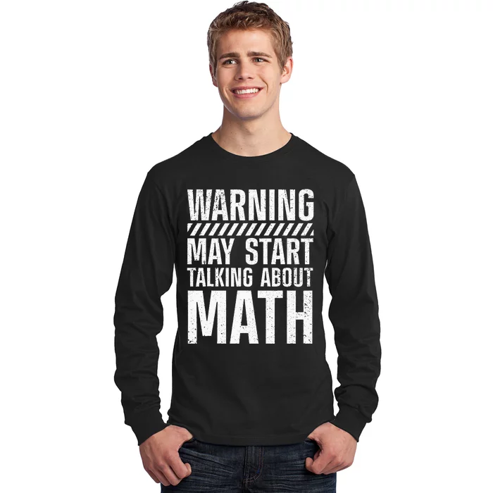 Mathematics For Men Women Best Math Teacher Algebra Lover Long Sleeve Shirt