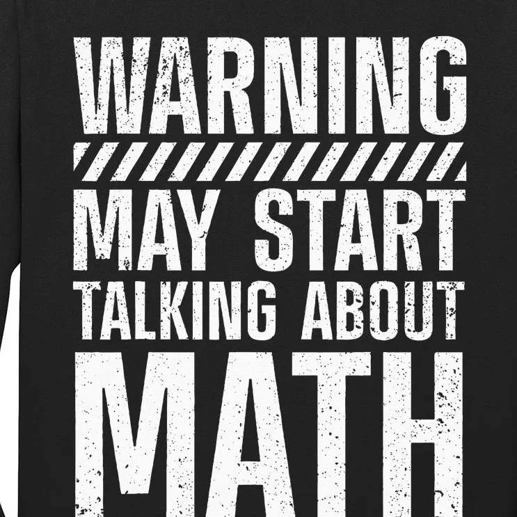 Mathematics For Men Women Best Math Teacher Algebra Lover Long Sleeve Shirt