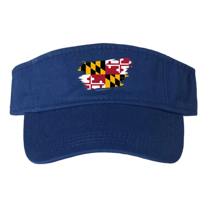 Maryland Flag Marylander Maryland Flag State Pride Valucap Bio-Washed Visor