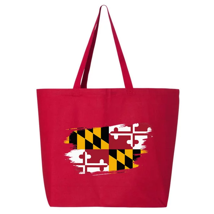 Maryland Flag Marylander Maryland Flag State Pride 25L Jumbo Tote