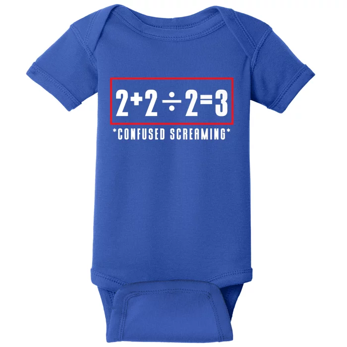 Math Funny Math Math Equation Cute Gift Baby Bodysuit