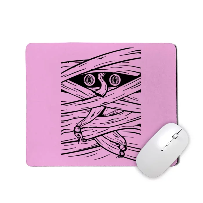 Mummy Face Mousepad