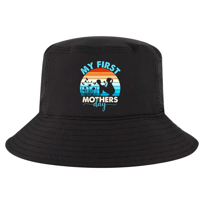 My First Mothers Day Cool Comfort Performance Bucket Hat