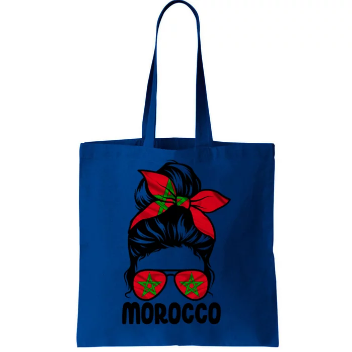 Morocco Flag Moroccan Soccer / Football Gift Tote Bag